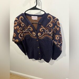 VINTAGE- PENDLETON WOOL CARDIGAN- M